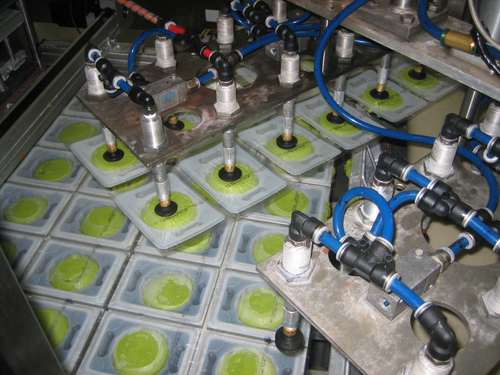 Orics Guacamole filling sealing trays